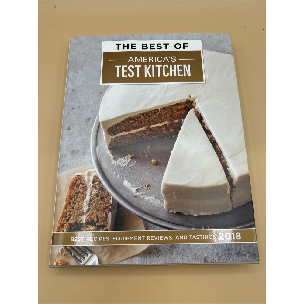 The Best of America's Test Kitchen 2018 Cookbook Hardcover 9781945256035